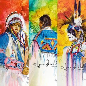 Native Spirit / Spirit of the West Set of 3 - 12 x 24 Metal Prints
